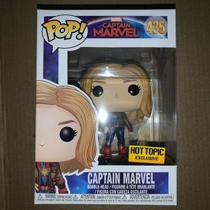 captain marvel funko pop hot topic